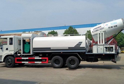 國五東風(fēng)后雙橋多功能抑塵車