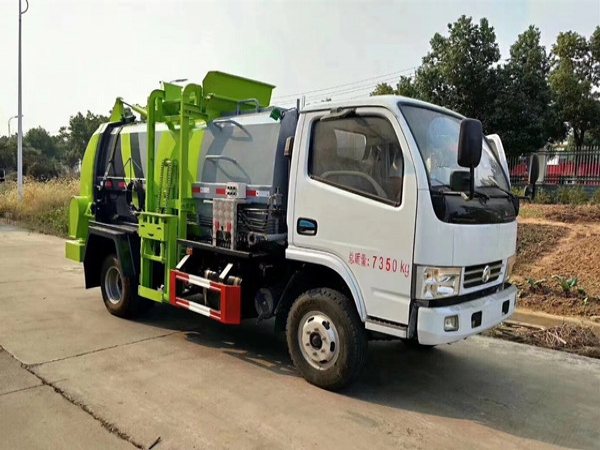 新款東風5方餐廚垃圾車